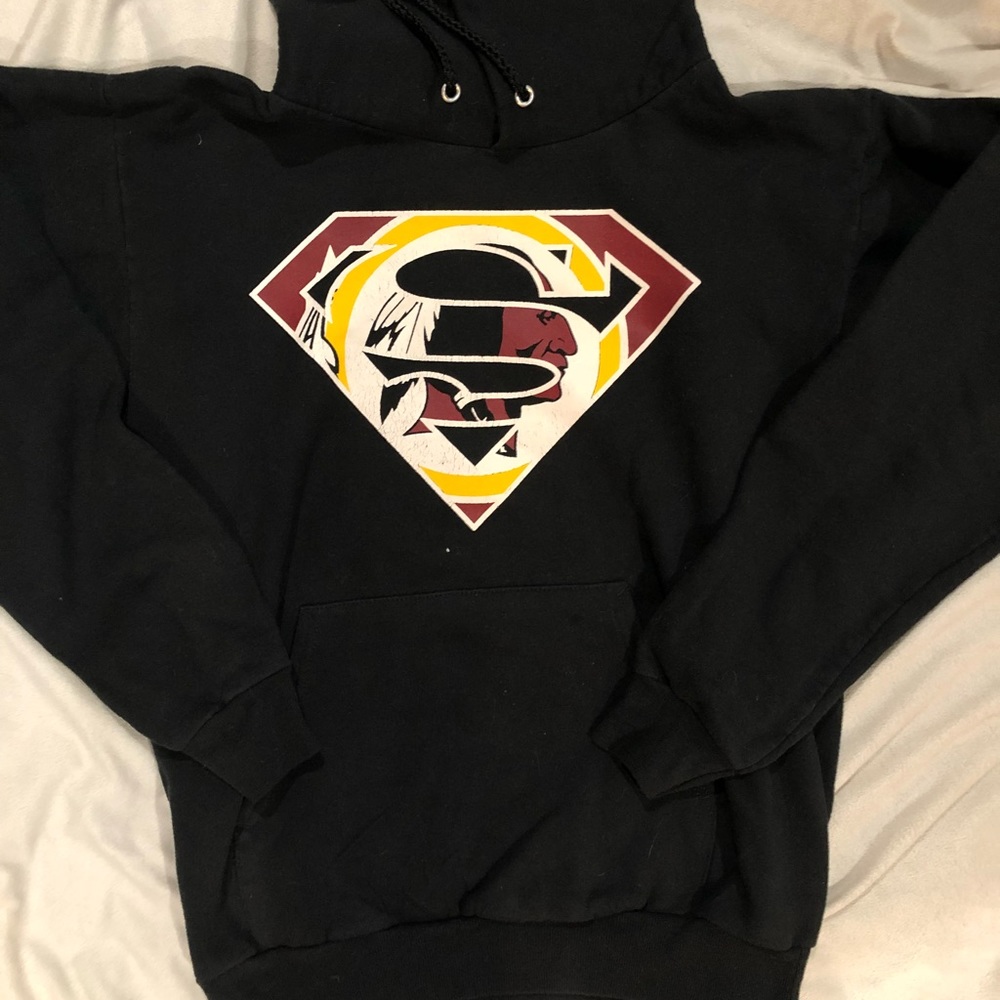 Washington Redskins Superman logo size S